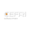 Logo officiel de la certification CEFRI détenue par SNADEC pour les travaux en milieux à risques radiologiques.